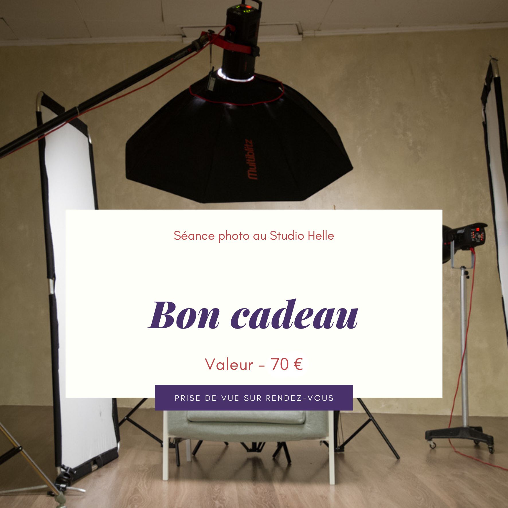 Bon cadeau Séance Photo - Découverte